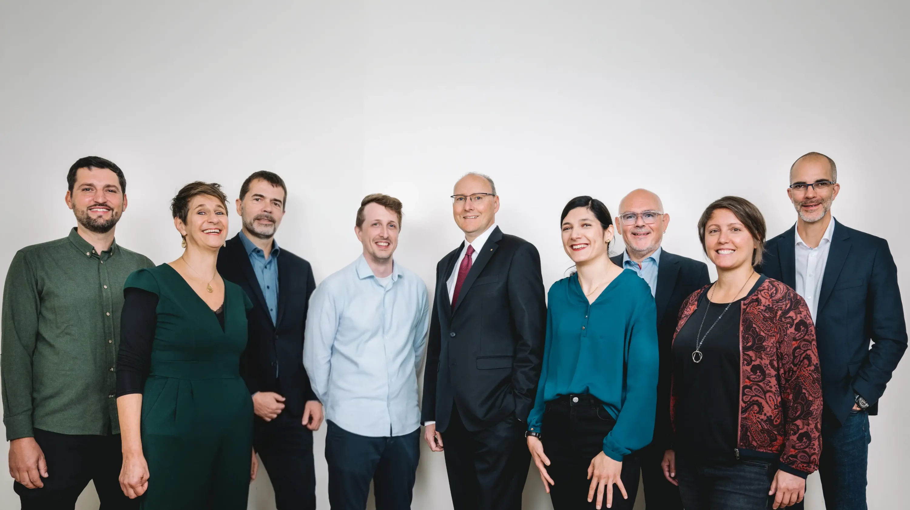 La direction élargie de Pro Senectute Vaud qui pose pour une photo